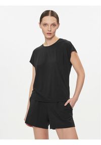 Calvin Klein Underwear Koszulka piżamowa 000QS7157E Czarny Relaxed Fit. Kolor: czarny