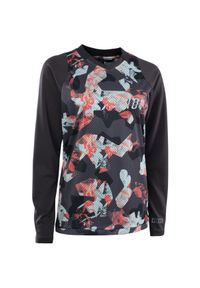 Bluza rowerowa damska ION Scrub LS. Kolor: czarny. Sport: kolarstwo