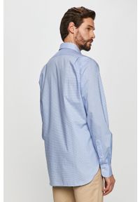Polo Ralph Lauren - Koszula. Typ kołnierza: polo. Kolor: niebieski. Materiał: tkanina. Długość: długie. Wzór: gładki, aplikacja. Styl: elegancki #2