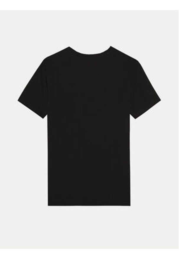 4f - 4F T-Shirt 4FWSS24TTSHM1283 Czarny Regular Fit. Kolor: czarny. Materiał: bawełna
