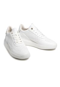 Geox Sneakersy D Rubidia C D15APC 00085 C1000 Biały. Kolor: biały. Materiał: skóra #3