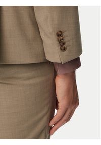 Hugo - HUGO Garnitur Henry/Getlin232X 50557616 Beżowy Slim Fit. Kolor: beżowy. Materiał: syntetyk #3