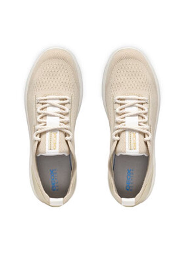 Geox Sneakersy D Spherica D15NUA 0006K C6738 Beżowy. Kolor: beżowy. Materiał: materiał