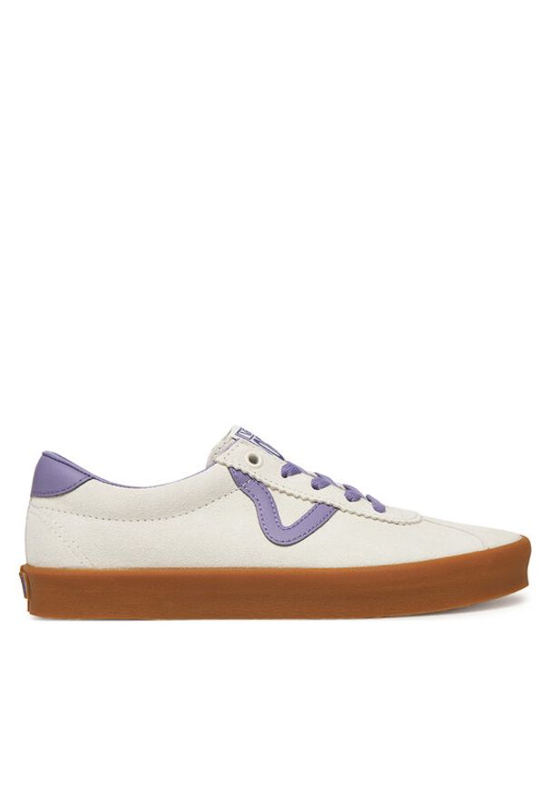 Vans Tenisówki VN000CQR6PH1 Écru. Kolor: kremowy. Materiał: skóra, zamsz