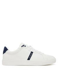 Guess Sneakersy FMTTO4 ELE12 Biały. Kolor: biały. Materiał: skóra
