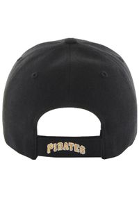 47 Brand - Czapka z daszkiem męska MLB Pittsburgh Pirates Cap. Kolor: czarny. Materiał: wełna, akryl