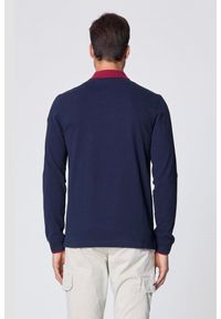 Aeronautica Militare - AERONAUTICA MILITARE Granatowy longsleeve polo męski Frecce Tricolori, Rozmiar L. Typ kołnierza: polo. Kolor: niebieski. Długość rękawa: długi rękaw #3