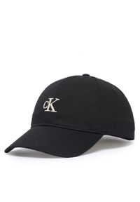 Calvin Klein Czapka z daszkiem Monogram Embroidery Baseball Cap LV04G5002G Czarny. Kolor: czarny. Materiał: bawełna #1