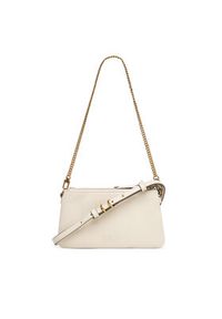 Pinko - PINKO Torebka Double Mini Al 25-26 PLTT 105359 A0QO Biały. Kolor: biały. Materiał: skórzane #5