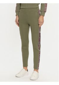 EA7 Emporio Armani Dres 6DTV51 TJUXZ 1898 Zielony Regular Fit. Kolor: zielony. Materiał: syntetyk, bawełna #3