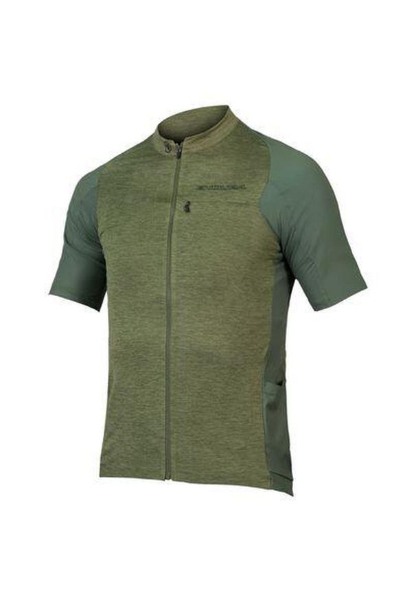 ENDURA - Koszulka rowerowa męska Endura GV500 Reiver S/S. Kolor: zielony. Sport: kolarstwo