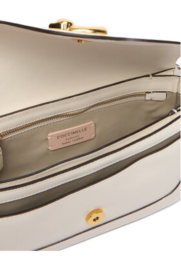 Coccinelle Torebka SSK Coccinelle C-Me Calf E1 SSK 12 03 01 Écru. Kolor: kremowy. Materiał: skórzane