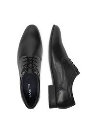Lanetti Półbuty CEO-KRONE-01S MI08 Czarny. Kolor: czarny. Materiał: materiał #2