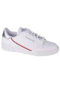 Buty do chodzenia dziewczęce, Adidas Continental 80. Kolor: biały. Sport: turystyka piesza