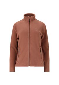 Polar damski Whistler Cocoon. Kolor: beżowy, wielokolorowy, brązowy. Materiał: polar. Sport: turystyka piesza #1