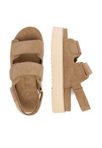 Roxy Sandały CWBEOB-HY22031-3 Beżowy. Kolor: beżowy. Materiał: materiał #2