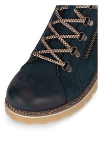 Remonte Trzewiki D7478-14 Niebieski. Kolor: niebieski. Materiał: skóra, nubuk #7