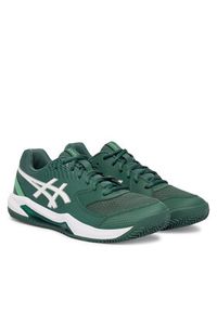 Asics Buty do tenisa Gel-Dedicate 8 Clay 1041A448 Zielony. Kolor: zielony. Materiał: skóra. Sport: tenis #4