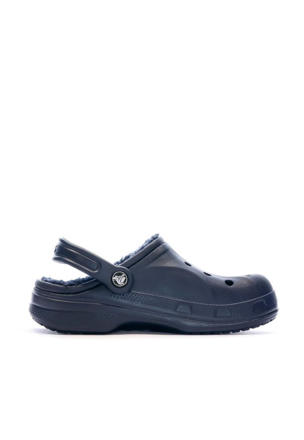 Buty do chodzenia męskie Crocs Baya Lined Clog. Kolor: niebieski. Materiał: materiał, syntetyk