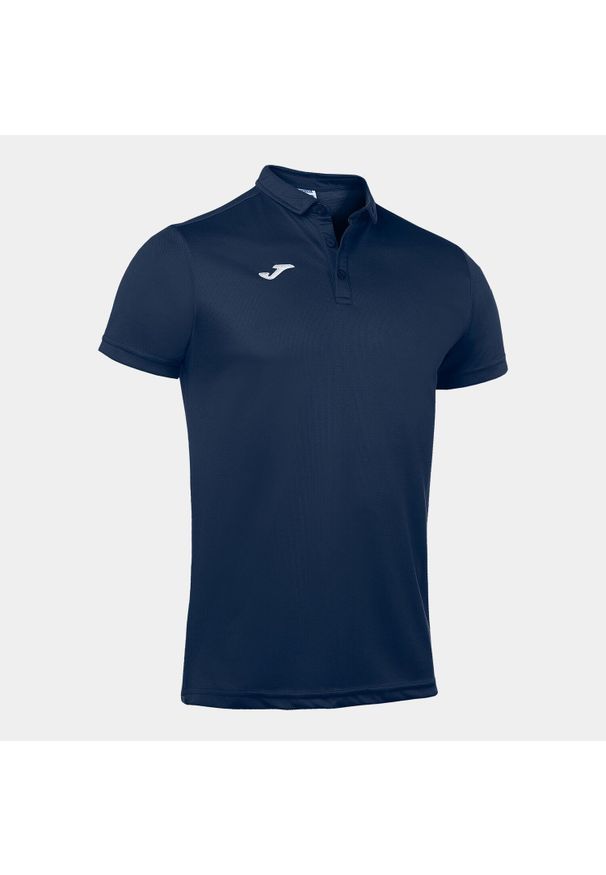Koszulka polo do tenisa męska Joma Hobby. Typ kołnierza: polo. Kolor: niebieski. Długość rękawa: krótki rękaw. Długość: krótkie. Sport: tenis