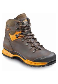 MEINDL - Buty trekkingowe męskie Meindl Softline TOP GTX. Kolor: pomarańczowy, brązowy, wielokolorowy. Technologia: Gore-Tex. Sport: turystyka piesza #1