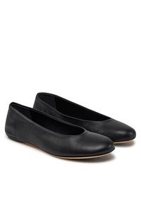 Weekend Max Mara Baleriny 2515521074600 Czarny. Kolor: czarny. Materiał: skóra #5