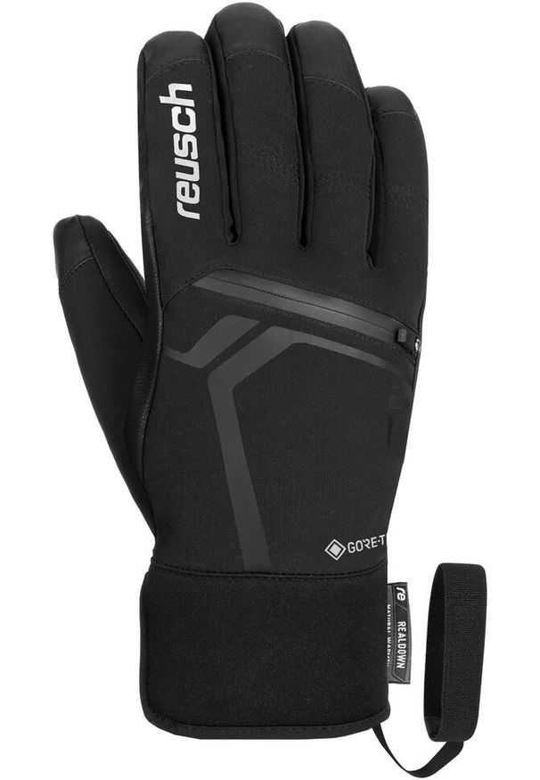 Rękawice Reusch Down Spirit GTX SC Black Silver 2025. Kolor: wielokolorowy, czarny, szary. Technologia: Gore-Tex. Sport: narciarstwo