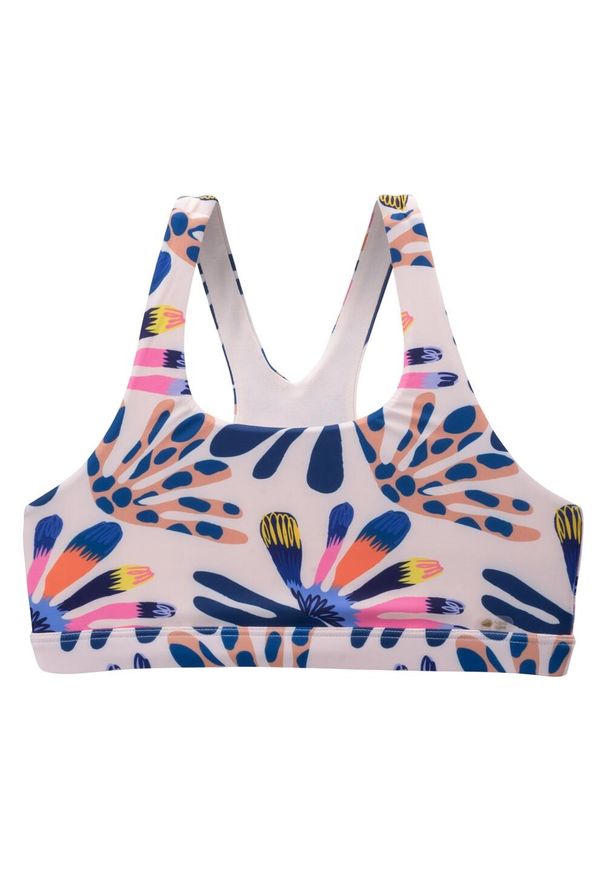 AquaWave - Góra Od Bikini Dla Dziewczynek Rodani Flowers. Kolor: żółty, wielokolorowy, pomarańczowy