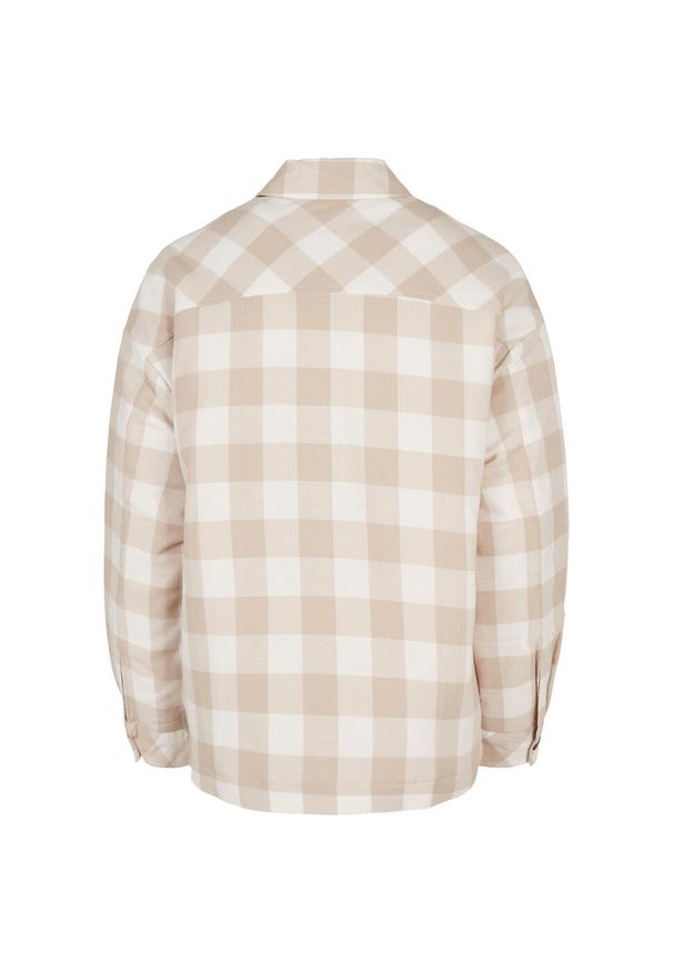 Damska koszula flanelowa Urban Classics Padded. Kolor: wielokolorowy, biały, beżowy