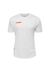 Zestaw piłkarski dla dorosłych Hummel Promo Duo Set. Kolor: różowy, wielokolorowy, biały, czerwony. Materiał: jersey. Sport: piłka nożna #1