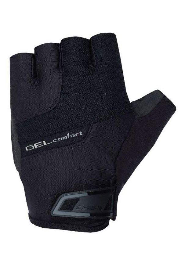 CHIBA - Rękawiczki rowerowe męskie Chiba Gel Comfort. Kolor: czarny. Sport: kolarstwo