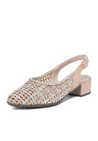 Rieker Czółenka CEO-47078-90 Złoty. Kolor: złoty. Materiał: skóra #4