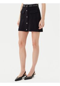 Liu Jo Spódnica TF5092 J4616 Czarny Regular Fit. Kolor: czarny. Materiał: syntetyk