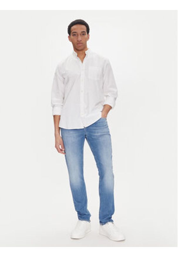 Tommy Jeans Jeansy Scanton DM0DM21002 Niebieski Slim Fit. Kolor: niebieski