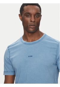 BOSS T-Shirt Tokks 50502173 Niebieski Regular Fit. Kolor: niebieski. Materiał: bawełna