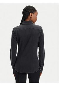 Liu Jo Koszula jeansowa UXX046 D4051 Czarny Regular Fit. Kolor: czarny. Materiał: bawełna, jeans #6