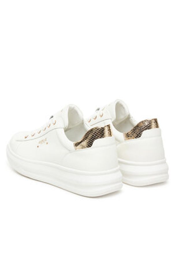 Replay - REPLAY Sneakersy GWZ7F.000.C0001L Biały. Kolor: biały. Materiał: skóra