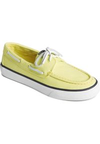 Buty sportowe damskie Sperry Bahama 2.0. Kolor: zielony. Materiał: materiał #1