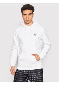 Adidas - adidas Bluza adicolor Essentials Trefoil H34649 Biały Regular Fit. Kolor: biały. Materiał: bawełna #1