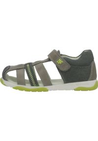 Garvalin - Sandały GARVALIN 202333 Niebieski. Kolor: zielony. Materiał: tkanina, skóra. Sezon: lato #2