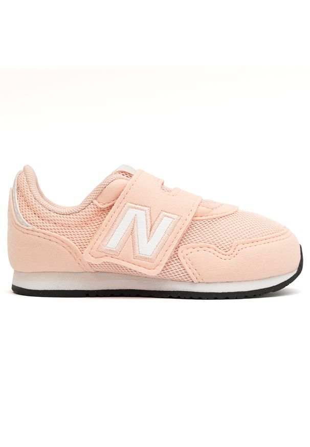 Buty niemowlęce New Balance IV323PK – różowe. Okazja: na uczelnię, na co dzień. Kolor: różowy. Materiał: materiał, syntetyk. Szerokość cholewki: normalna