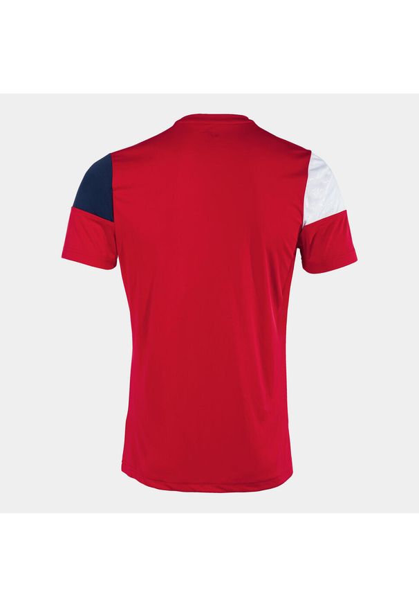 Koszulka Sportowa Joma Crew XL - Oddychająca i Trwała. Kolor: wielokolorowy, niebieski, biały, czerwony. Sport: piłka nożna
