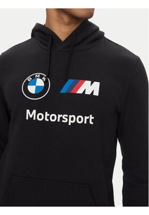 Puma Bluza BMW MMS Ess 624162 Czarny Regular Fit. Kolor: czarny. Materiał: bawełna