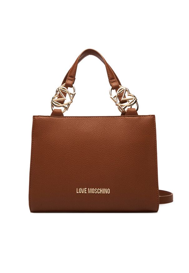 Love Moschino - Torebka LOVE MOSCHINO. Kolor: brązowy