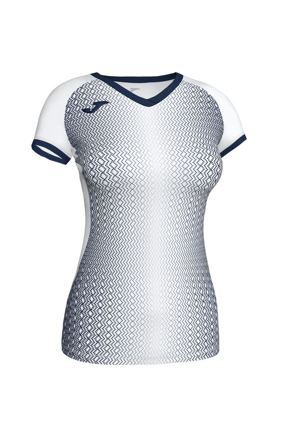 Koszulka do piłki nożnej damska Joma Supernova. Kolor: wielokolorowy, niebieski, biały. Sport: piłka nożna