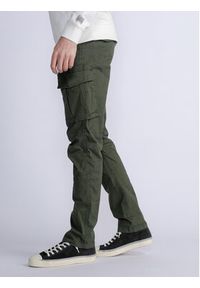 Petrol Industries Spodnie materiałowe M-3030-TRO581 Zielony Slim Fit. Kolor: zielony. Materiał: bawełna #7