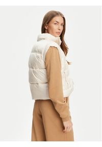 Guess Bezrękawnik W5YL11 WHDO2 Écru Regular Fit. Materiał: syntetyk. Długość rękawa: bez rękawów #5