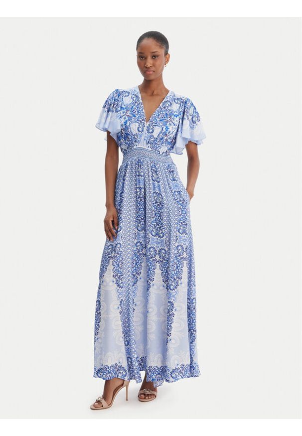 Hale bob - Hale Bob Sukienka letnia Sandra 5YTK664A Niebieski Regular Fit. Kolor: niebieski. Materiał: wiskoza. Sezon: lato