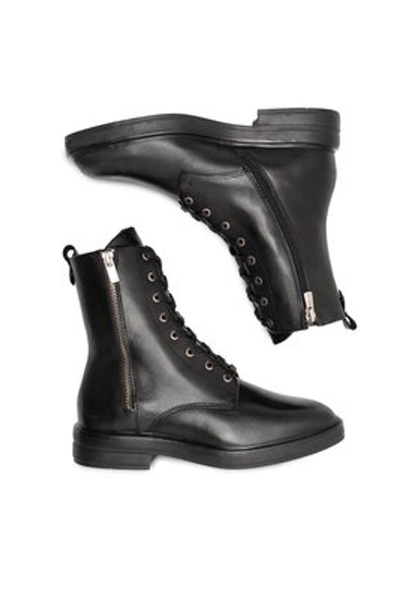 Sergio Bardi Trzewiki ARC-C1040-01SB Czarny. Kolor: czarny. Materiał: skóra