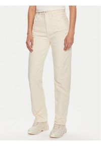 Calvin Klein Jeans Jeansy Hammerloop J20J223656 Écru Straight Fit